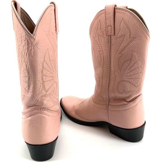 Vintage Acme Pink Western Cowboy Boots - Picture 8 of 10